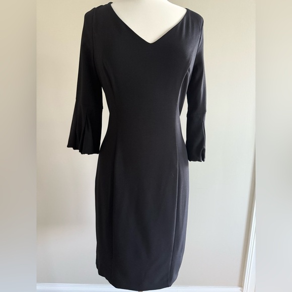 WHITE HOUSE BLACK MARKET Lantern Sleeve Dress - Picture 7 of 12